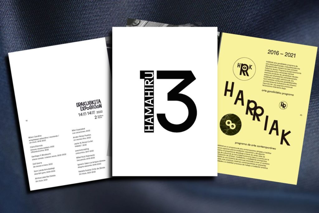Exposición HAMAHIRU, resume también los 6 primeros años, 2016-2021, de trayectoria de HARRIAK.